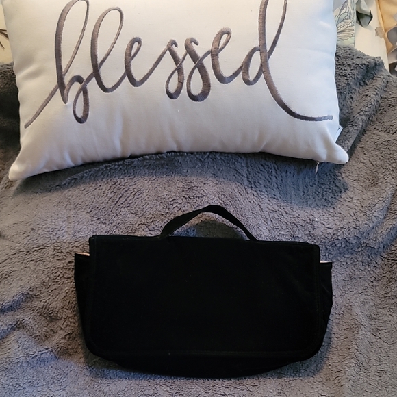 Victoria's Secret Handbags - Black Victoria's Secret Clutch Makeup Accessories Bag